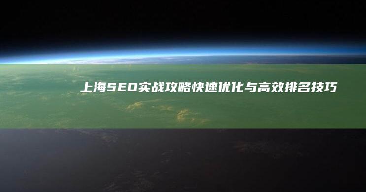 上海SEO实战攻略：快速优化与高效排名技巧